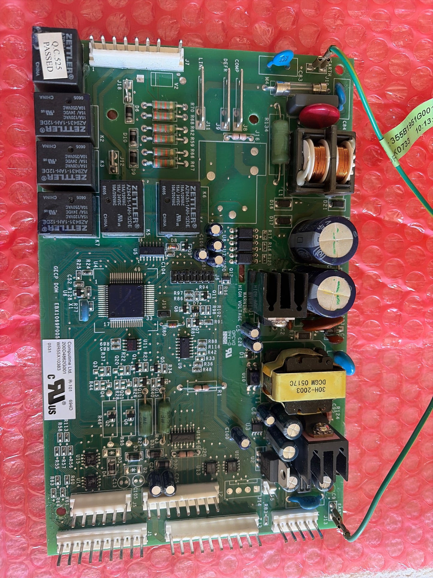 GE-Build In Balance Repair Payment